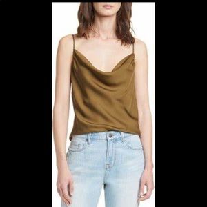 NWT Frame Cami with Cowl Neck